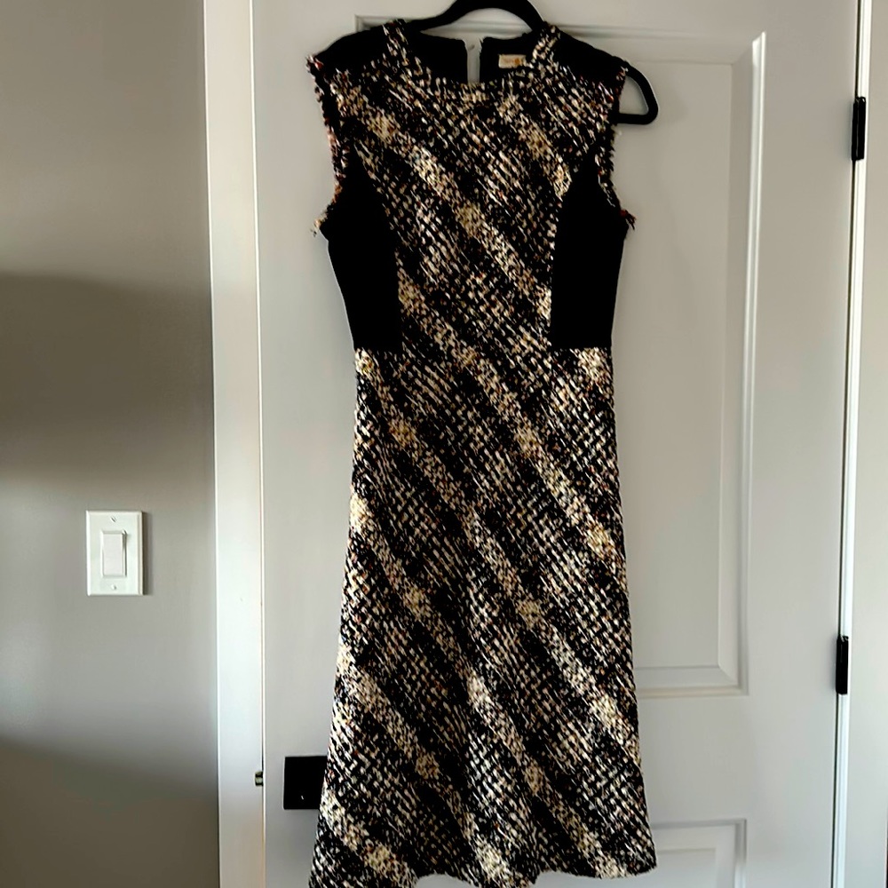 Tory Burch tweed sleeveless dress. Size 4